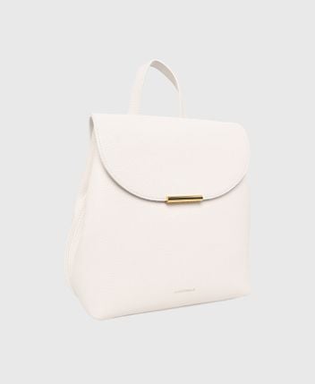 Leather backpack