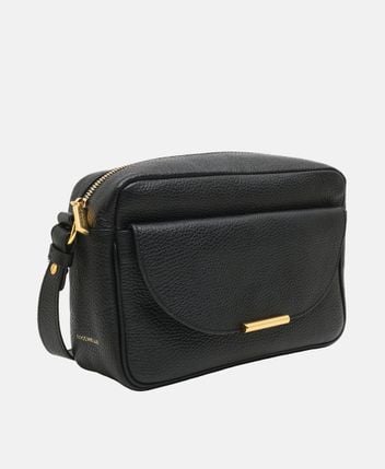 Leather cross body bag