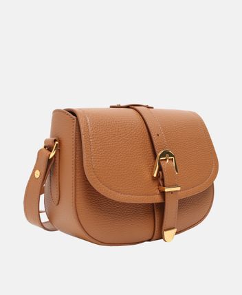 Leather cross body bag