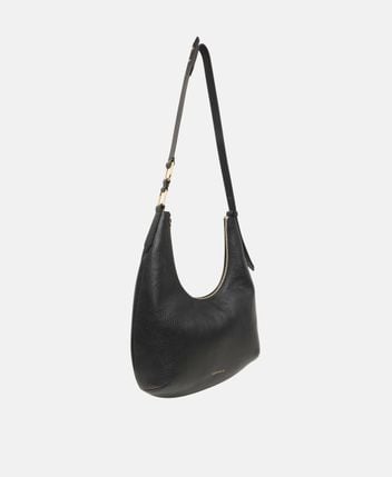 Leather shoulder bag