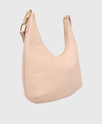 Leather shoulder bag