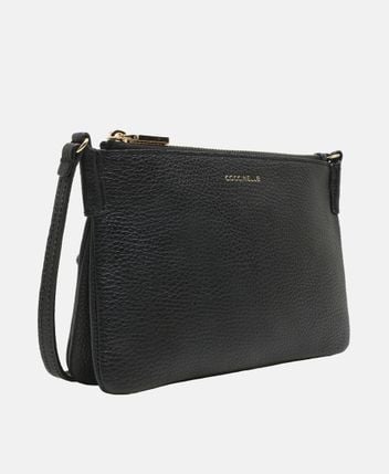 Leather cross body bag