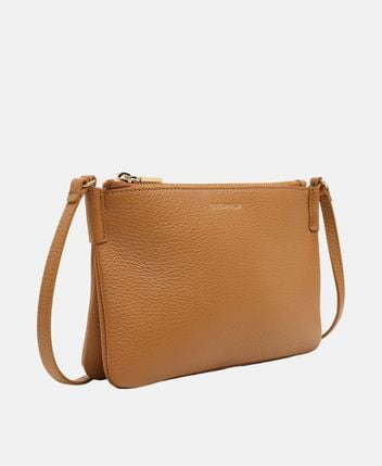 Leather cross body bag