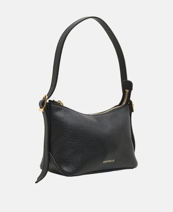 Leather shoulder bag Cherry