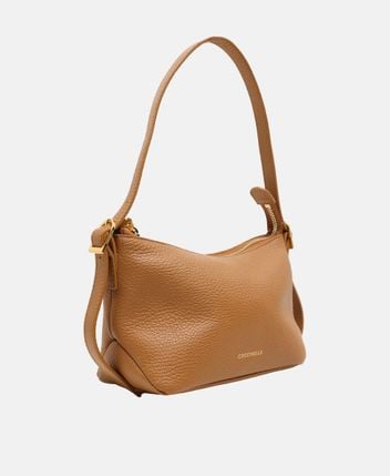 Leather shoulder bag Cherry