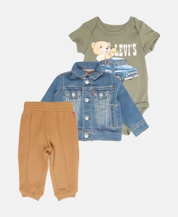 Body, jacket and trousers set