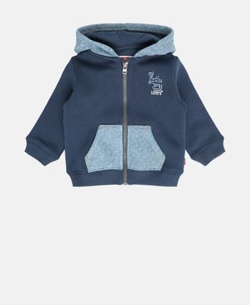 Hooded sweat jacket