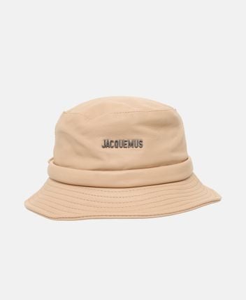 Leather bucket hat