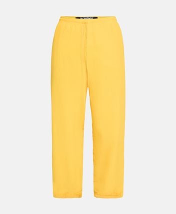 Silk trousers