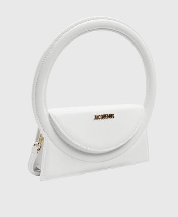Leather handbag Le Rond