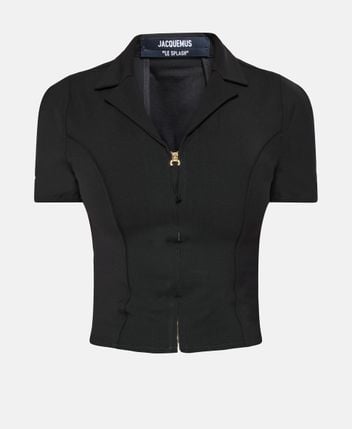 Wool blouse Tangelo
