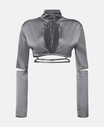 Satin blouse
