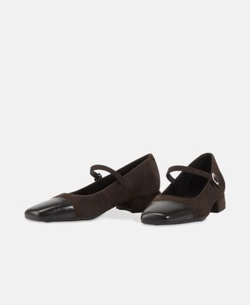 Ballerina flat with straps Debbi