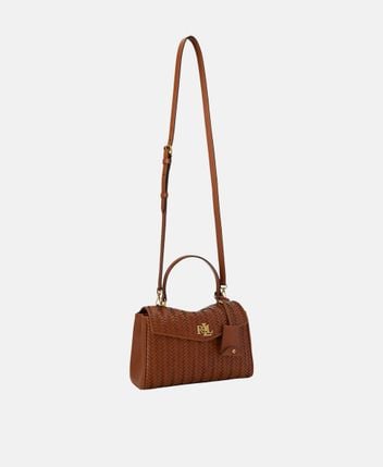 Leather cross body bag