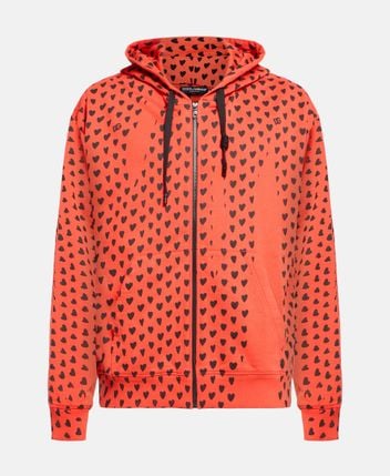 Hooded sweat jacket