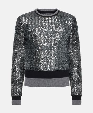 Sequinned top
