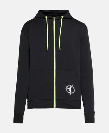 Hooded sweat jacket