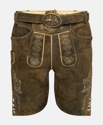 Traditional leather shorts