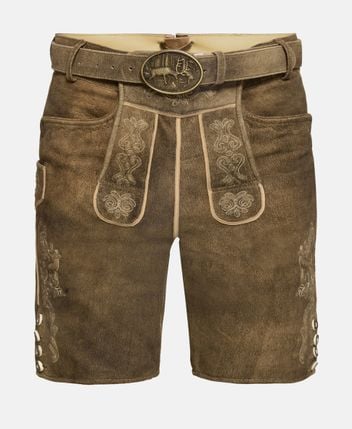 Traditional leather shorts