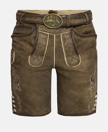 Traditional leather shorts