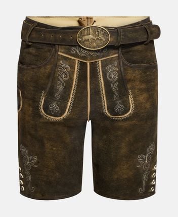 Traditional leather shorts