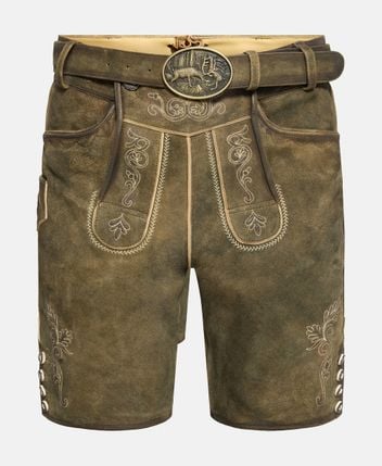 Traditional leather shorts