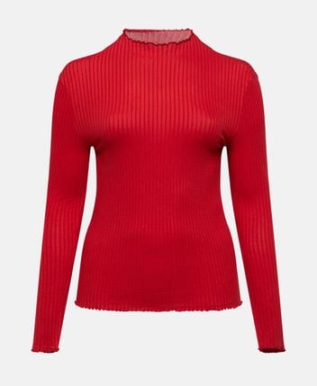Long-sleeved top