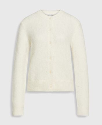 Wool-blend cardigan