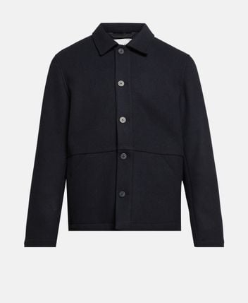 Wool-blend jacket