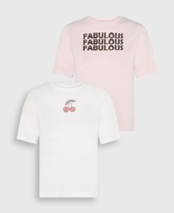 T-shirts, pack of 2 Karina