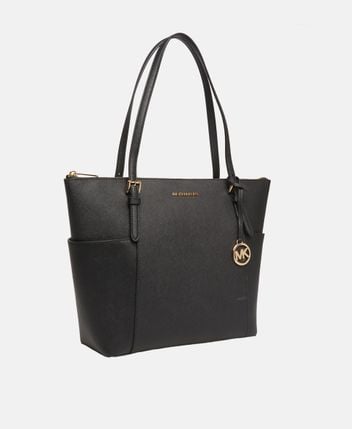 Leather shopper Jet Set