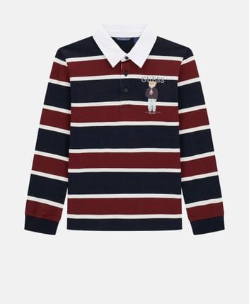 Long-sleeved polo shirt Heavy