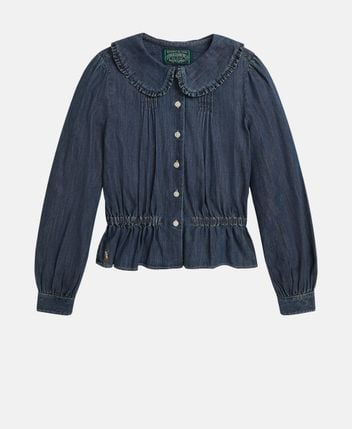 Denim blouse