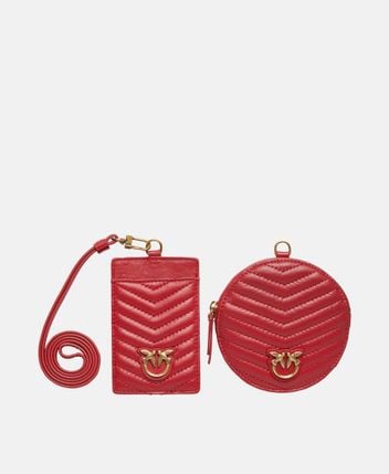 Card holder and coin purse set
