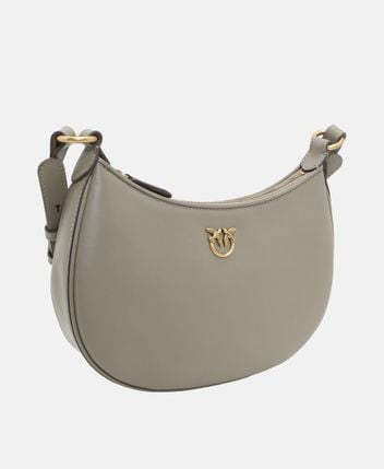 Leather shoulder bag