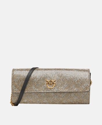 Wallet with shoulder strap Love Tiny Birds