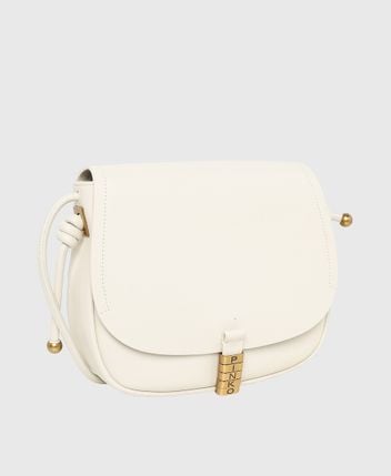 Leather cross body bag Saddle