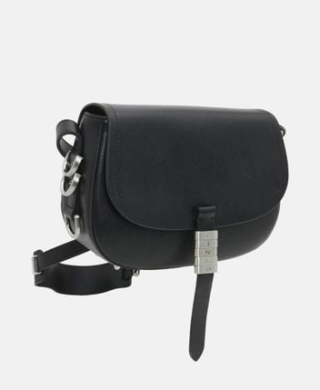 Leather cross body bag