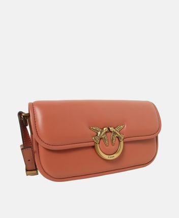 Leather cross body bag Mini Love