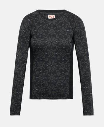 Wool long-sleeved top Edith