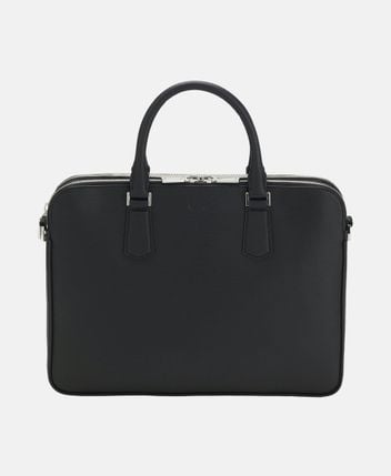 Leather business bag Crosstown