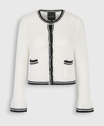 Wool-blend cardigan