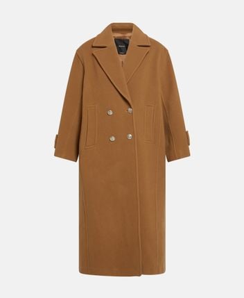 Wool-blend coat