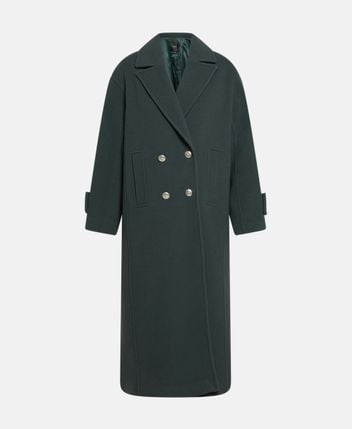 Wool-blend coat