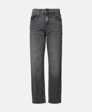 Straight-leg jeans