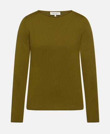 Wool-blend pullover