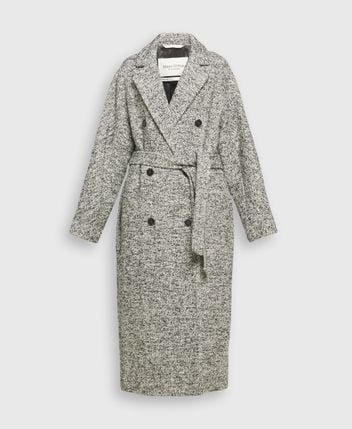 Wool-blend coat