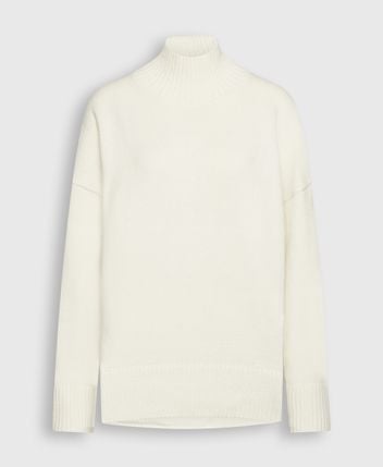 Wool-blend pullover
