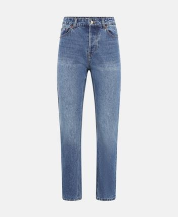 Straight-leg jeans
