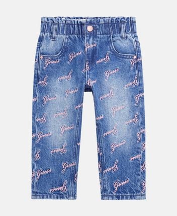 Straight-leg jeans